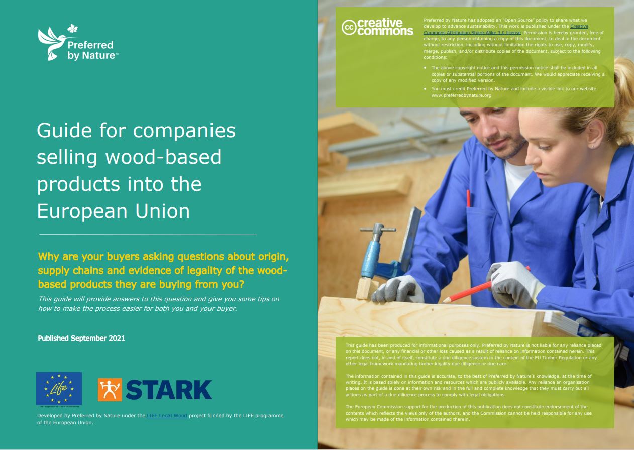 Neuer Leitfaden für Unternehmen, die Holzprodukte in die Europäische Union verkaufen