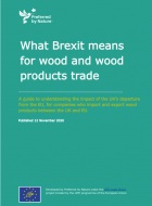 What Brexit Means for Wood and Wood Products Trade