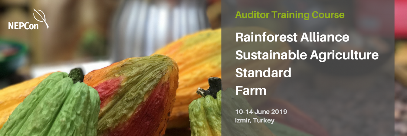 RA SAS Farm Auditor Training in Izmir