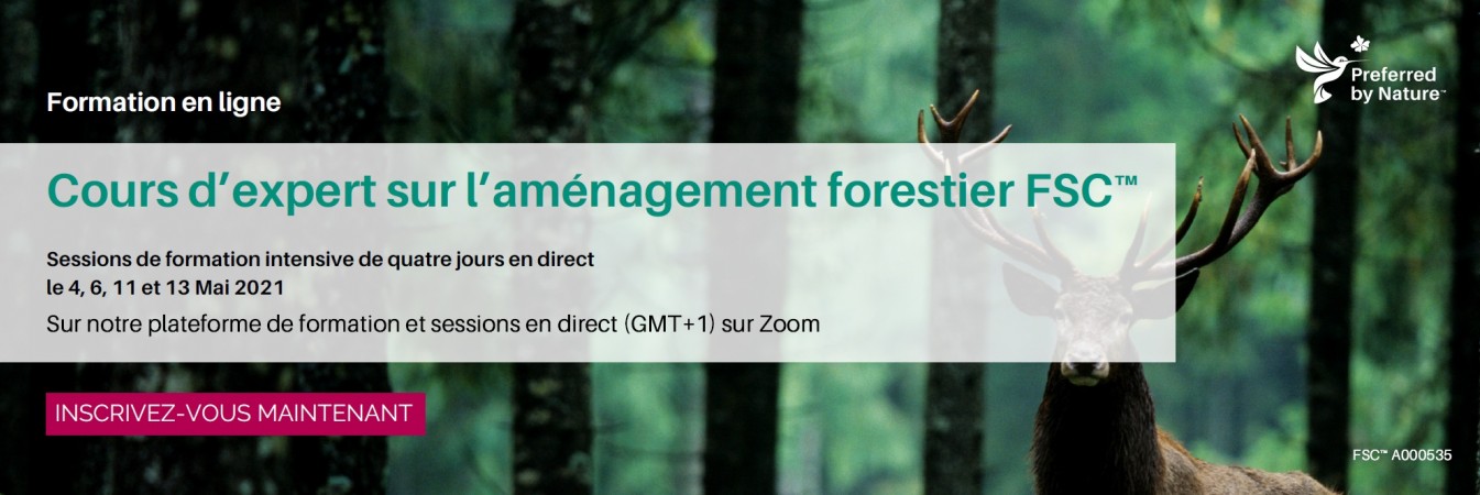 FSC Forest Management Expert Course French banner