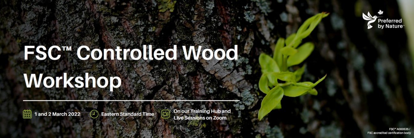 FSC Controlled Wood Expert Course ONLINE, June 2022, CEST time