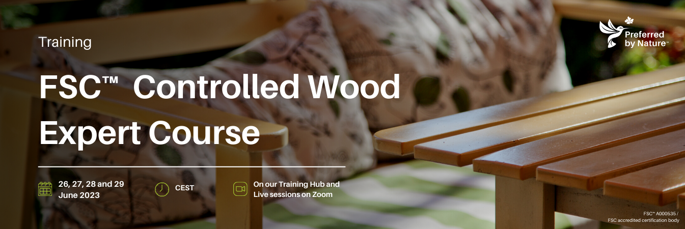 FSC Controlled Wood Expert Course ONLINE