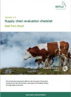 Brazil Beef risks supplier evaluation