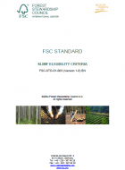 FSC SLIMF eligibility criteria