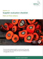 PALM OIL - Supplier Evaluation Checklist - Ghana