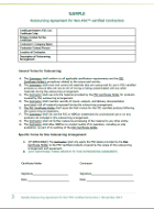 Sample outsourcing agreement