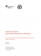 Rainforest Alliance Sustainable Agriculture Standard