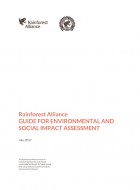 Rainforest Alliance GUIDE FOR ENVIRONMENTAL AND SOCIAL IMPACT ASSESSMENT 