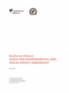 Rainforest Alliance GUIDE FOR ENVIRONMENTAL AND SOCIAL IMPACT ASSESSMENT