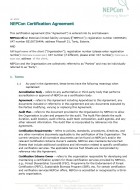 Modelul standard al Contractului de Certificare NEPCon OÜ