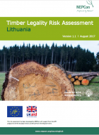 Timber Legality Risk Assessment Lithuania