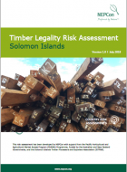 Solomon Islands Timber Legality Risk Assessment
