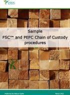 Sample FSC and PEFC CoC procedures