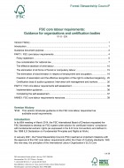 FSC core labour requirements: Guidance for organizations and certification bodies V1-0