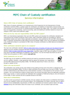 PEFC Fact sheet