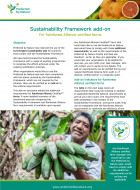 Sustainability Framework Programme add-on for Rainforest Alliance Sustainable Agriculture certified farms