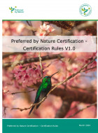 Preferred by Nature Certification - Certification Rules V1.0